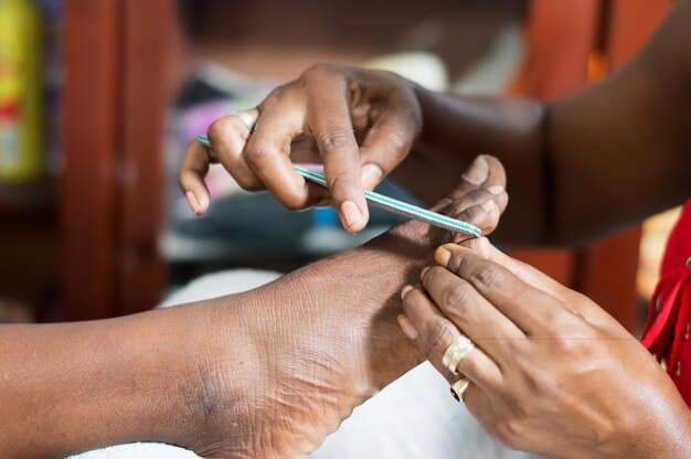 Pedicure and Manicure